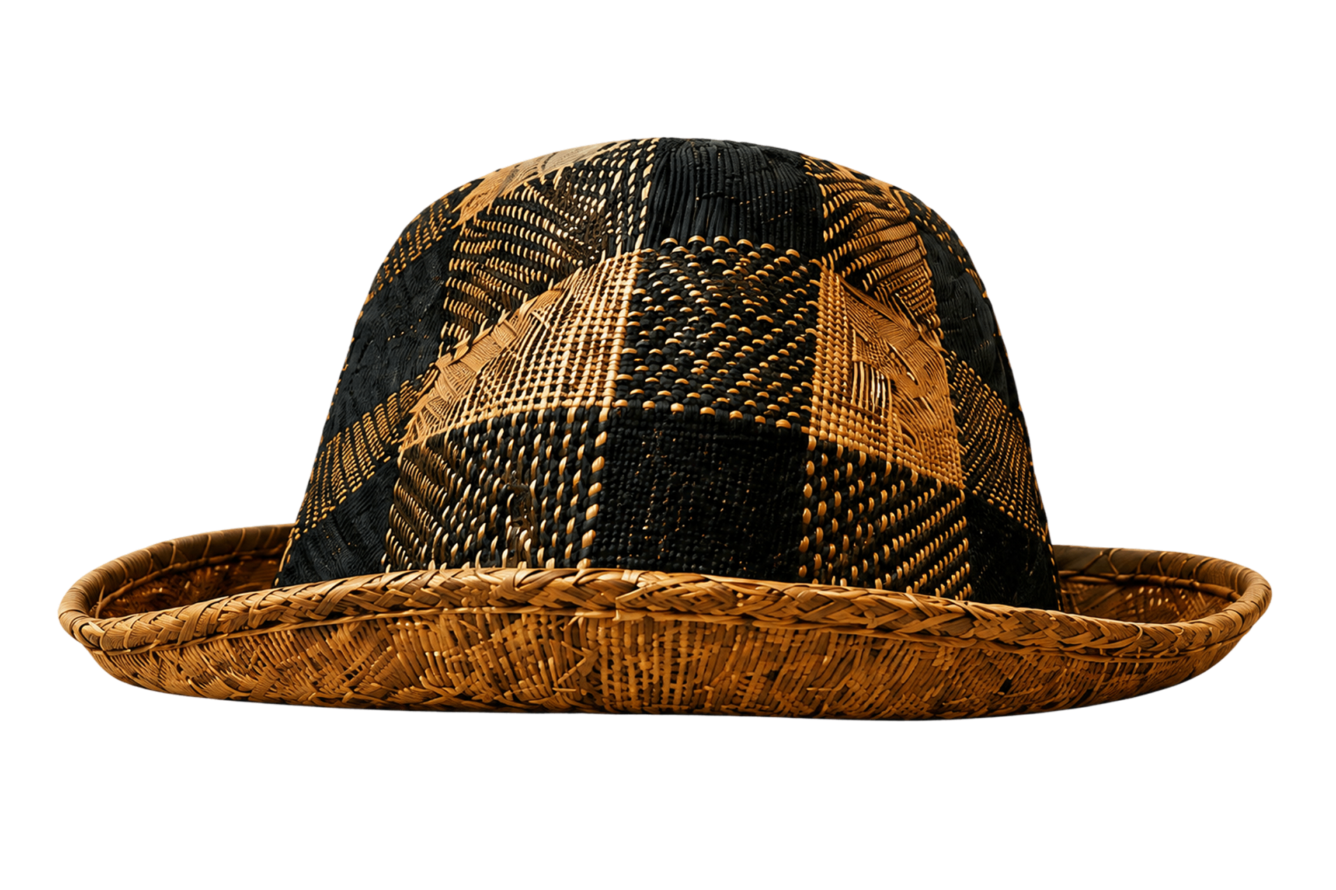 Rey Bufi's storyteller hat — woven Filipino design